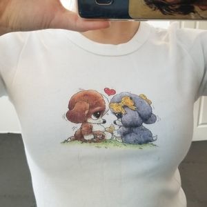 Brandy melville ashlyn puppy top